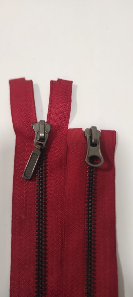 (Plytos) Nr5 metalinis užtrauktukas , dviejų  spynelių M5-2TM-171