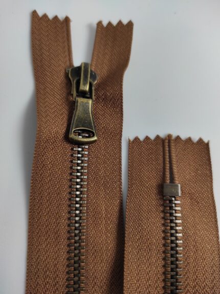 (Ruda) Nr5 metalinis užtrauktukas neišsegamas M5-022B