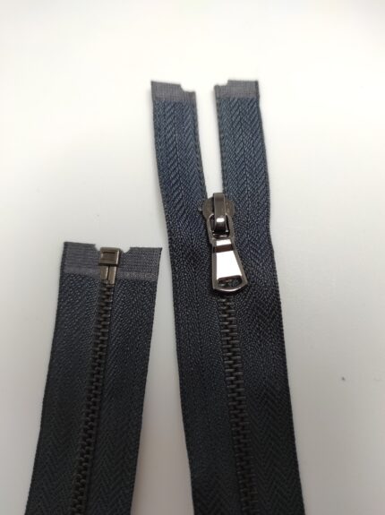 (Pilka) Nr3 metalinis užtrauktukas vienos spynelės, išsegamas M3-1TM-156