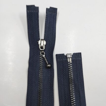 (Mėlyna) Nr3 metalinis užtrauktukas vienos spynelės, išsegamas M3-1TM-233