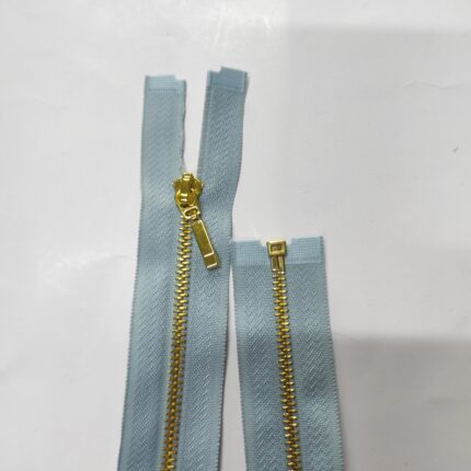 (Mėlyna) Nr3 metalinis užtrauktukas vienos spynelės, išsegamas M3-1A-902