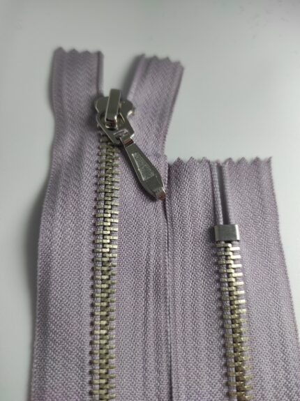 (Violetinė) Nr5 metalinis užtrauktukas neišsegamas M5-245S