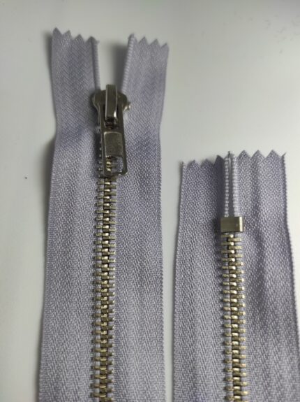 (Violetinė) Nr5 metalinis užtrauktukas neišsegamas M5-272S