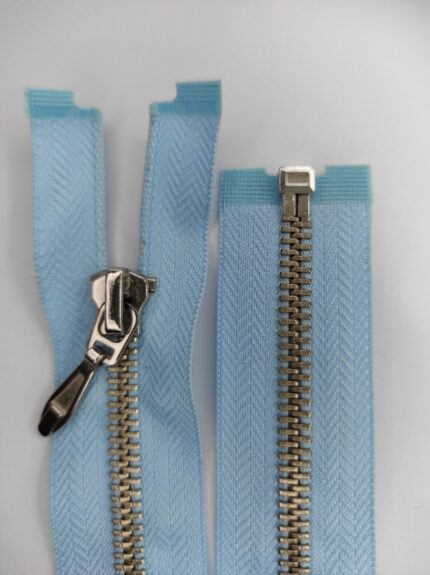 (Mėlyna) Nr5 metalinis užtrauktukas vienos spynelės, išsegamas M5-1S-542