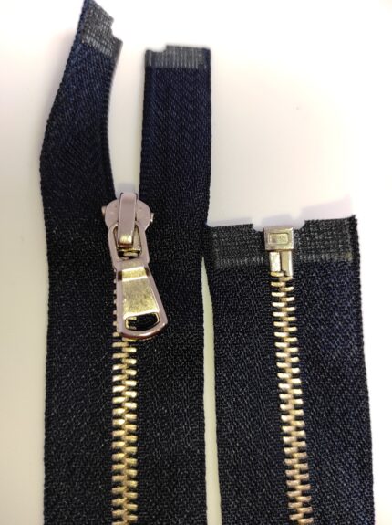 (Mėlyna) Nr3 metalinis užtrauktukas vienos spynelės, išsegamas M3-1S-960