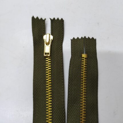 (Chaki) Nr3 metalinis užtrauktukas neišsegamas M3-282A