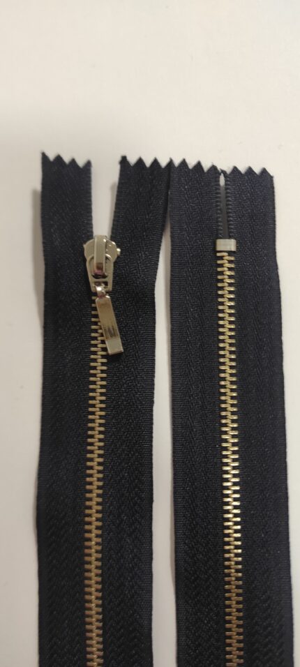 (Mėlyna) Nr3 metalinis užtrauktukas neišsegamas M3-920S