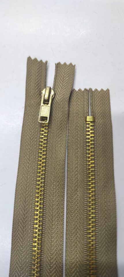 (Kreminė) Nr3 metalinis užtrauktukas neišsegamas M3-896A