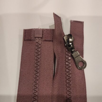 (Violetinė)Nr5 plastikinis užtrauktukas išsegamas vienos spynelės P5-1-069