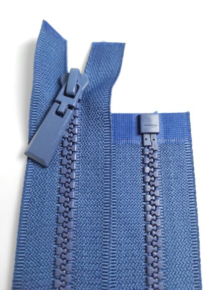 (Mėlyna)Nr5 plastikinis užtrauktukas išsegamas vienos spynelės P5-1-319)