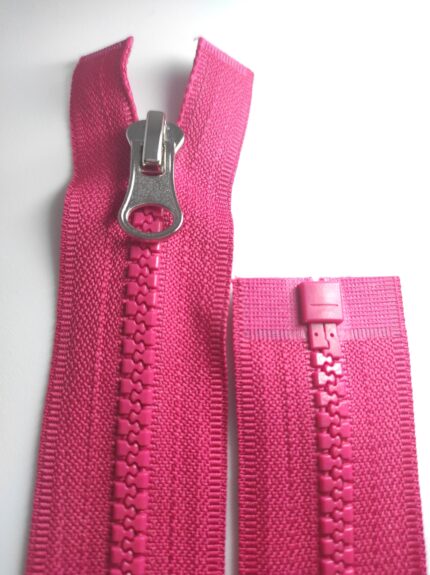 (Ružava)Nr5 plastikinis užtrauktukas išsegamas vienos spynelės P5-1-383