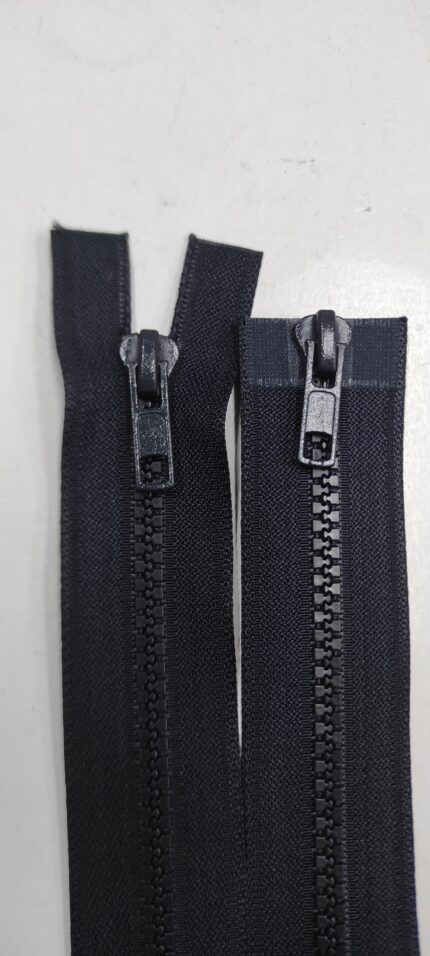 (Mėlyna)Nr5 plastikinis užtrauktukas išsegamas dviejų spynelių P5-2-071