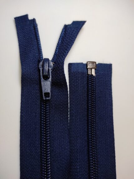 (Mėlyna) Nr5 Spiraliniai užtrauktukai išsegami vienos spynelės S5-1-058