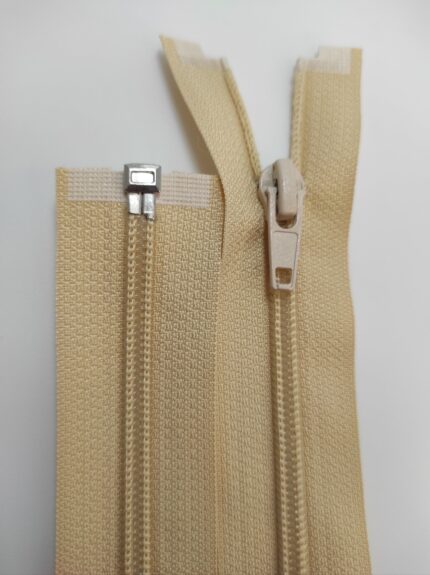 (Kreminė) Nr5 Spiraliniai užtrauktukai išsegami vienos spynelės S5-1-180