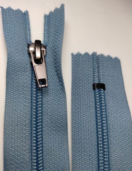 (Mėlyna) Nr5 Spiraliniai užtrauktukai ,neišsegami  S5-1-226