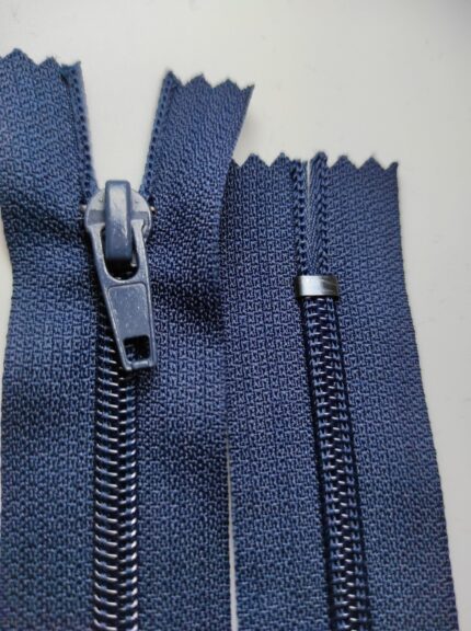 (Mėlyna) Nr5 Spiraliniai užtrauktukai ,neišsegami  S5-1-196