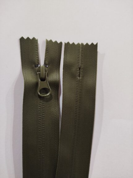 (Chaki) Waterproof Impregnuoti spiraliniai užtrauktukai,neišsegami  IS5-1-305