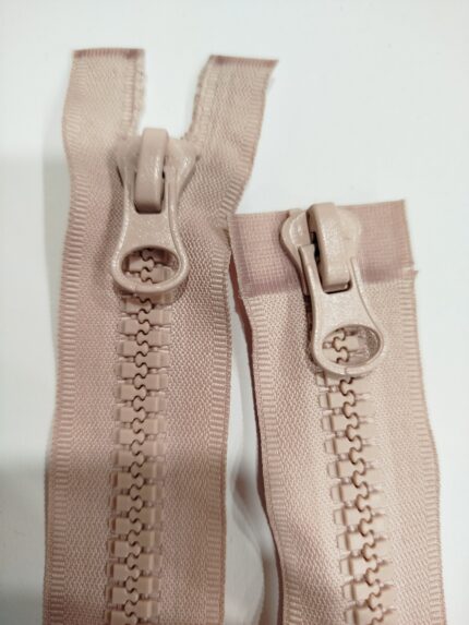 (Pelenų rožė) Nr8 plastikinis užtrauktukas išsegamas dvieju spynelių P8-2-344